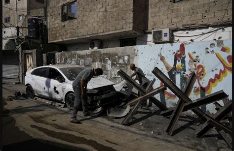 Six Palestinians are killed in latest fighting with Israel, at least 3 of them militants